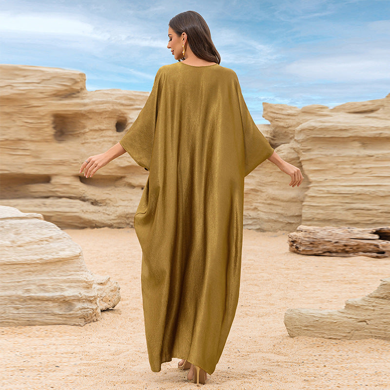 Women's Golden Beach Dress