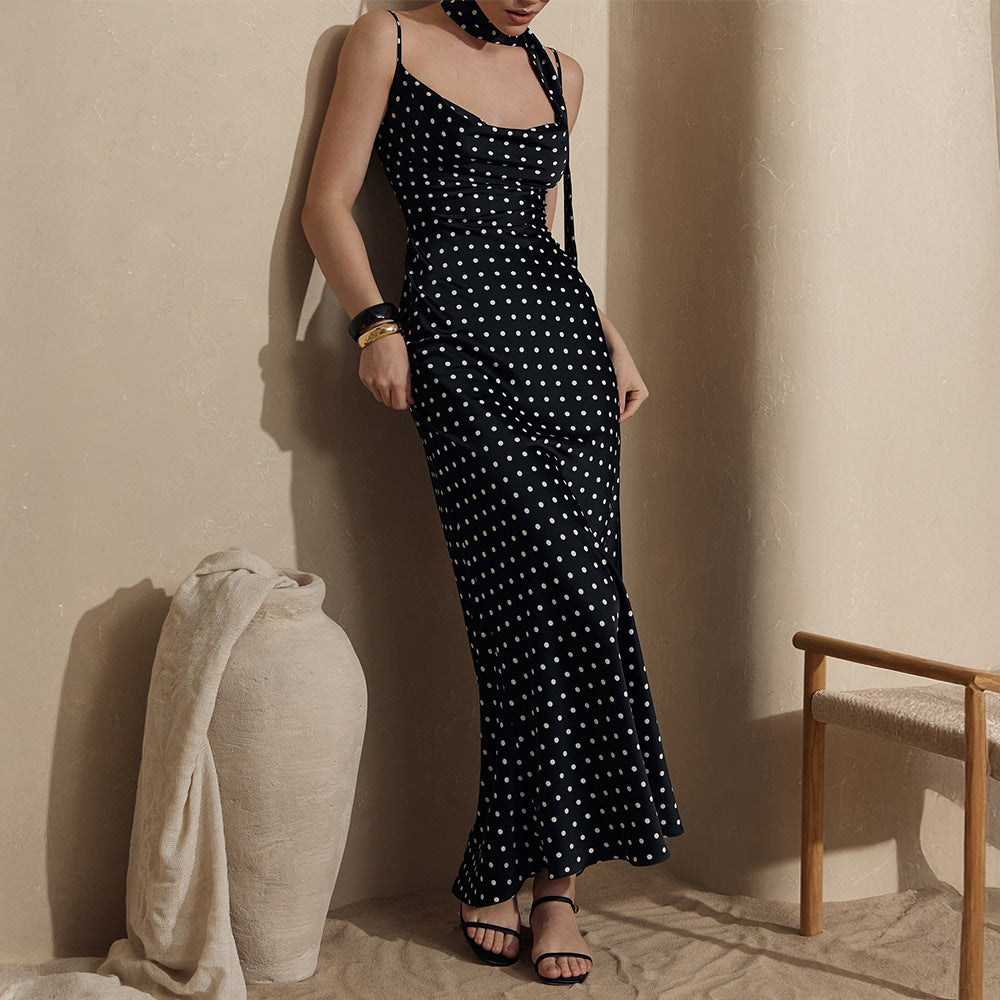 Women's Halter Maxi Dress