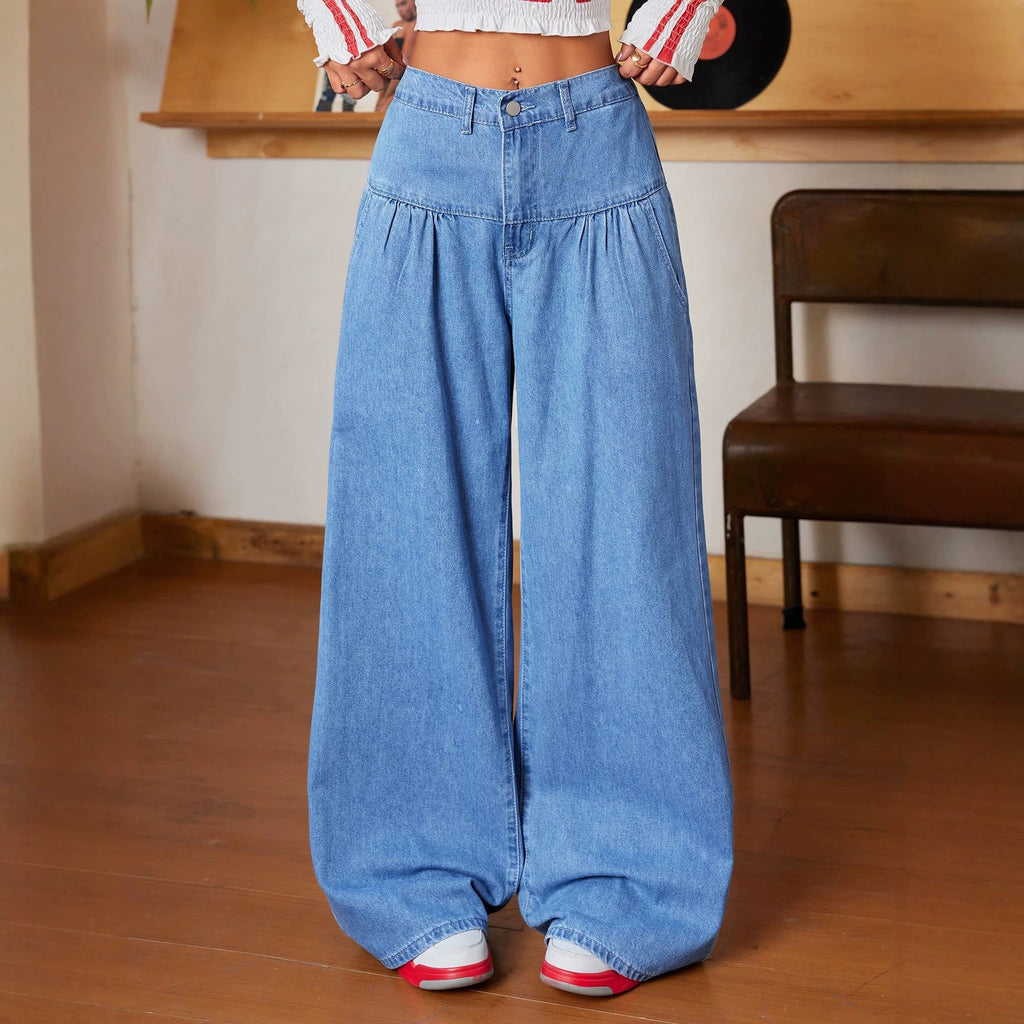 Women's Wide-Leg Denim Jeans