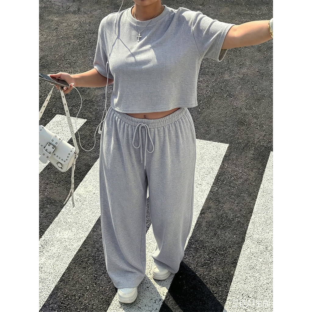 Plus Size Two-Piece Set