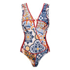 V-neck Swimsuit