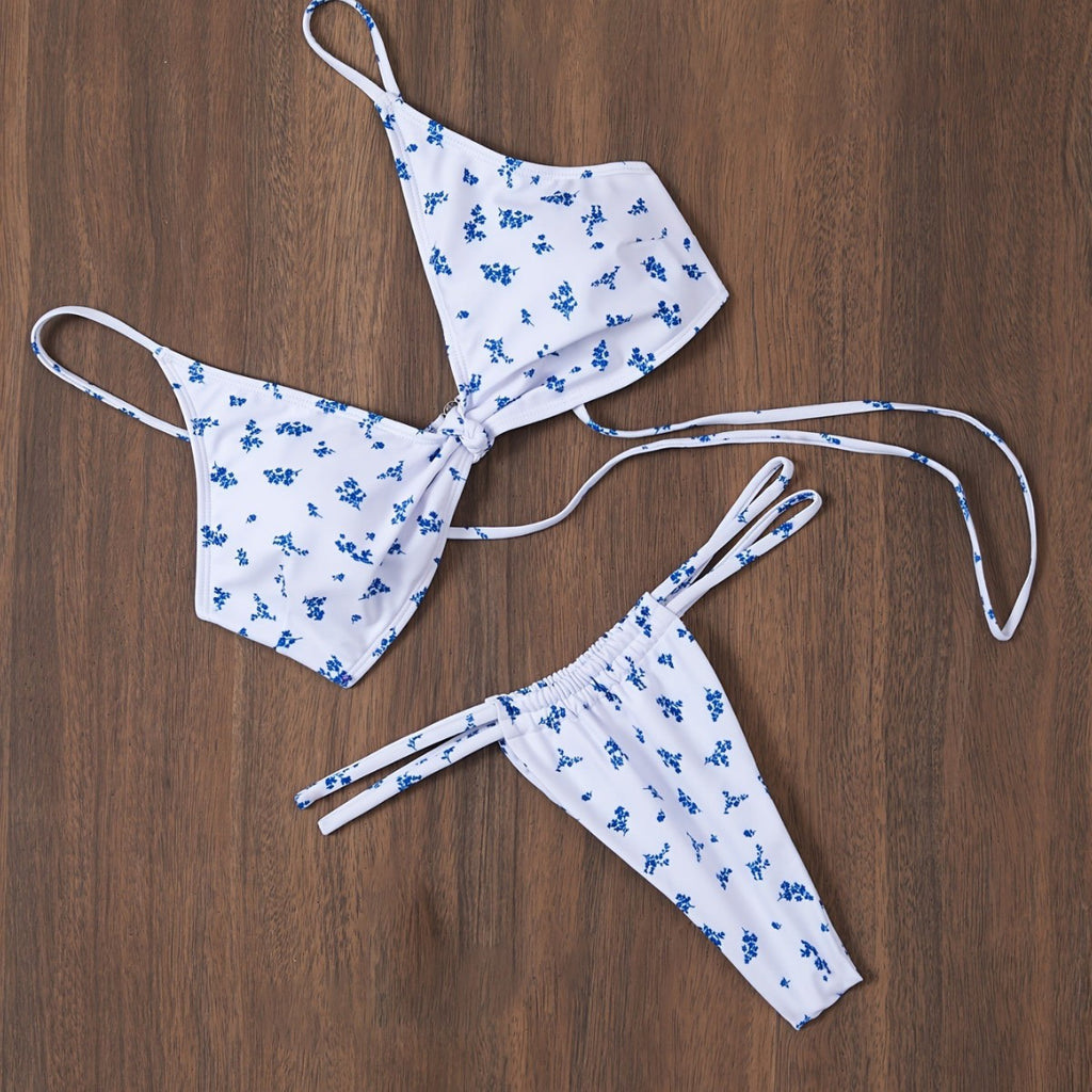 Retro Orchid Bikini Swimwear