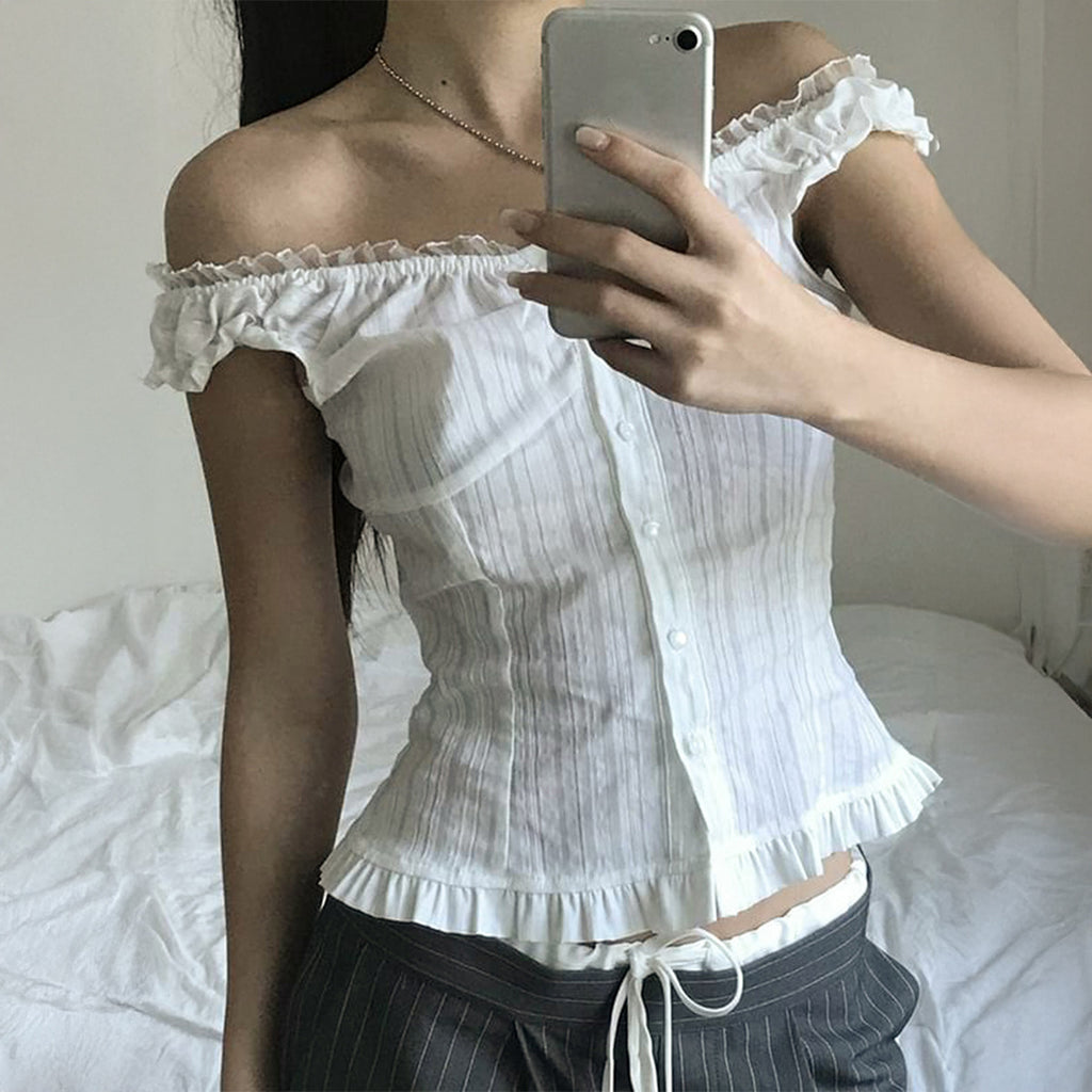 Women's Cold Shoulder Sleeveless Cardigan Shirt