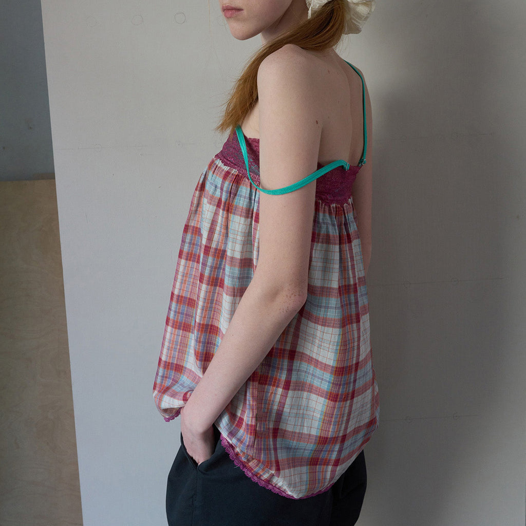 Women's Summer Dopamine Vintage Stripe Off Shoulder Bandeau Sling