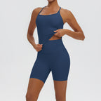 Women's Sports Vest & Shorts Set