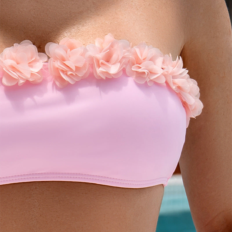 Tube Top Bikini Swimwear