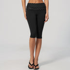 Black with white polka dot