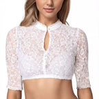 Women's Arrival German Beer Festival Bavarian Women Lace Sexy Shirt