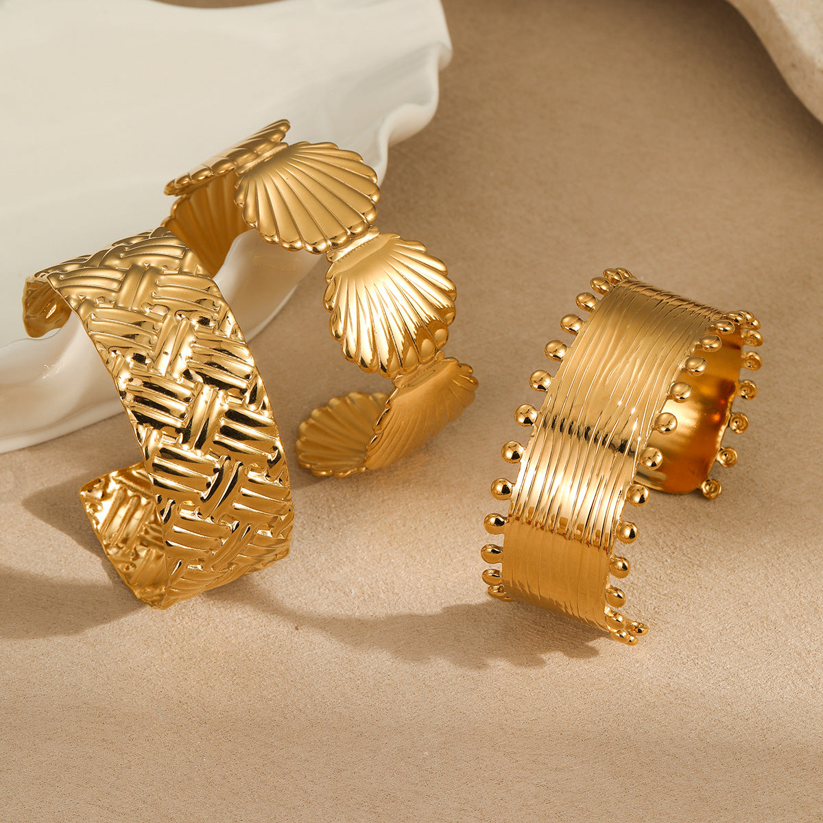 18K Gold Stainless Steel Bracelet