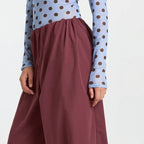 Simple Dot Mesh See through Niche Slim Fit Long Sleeve