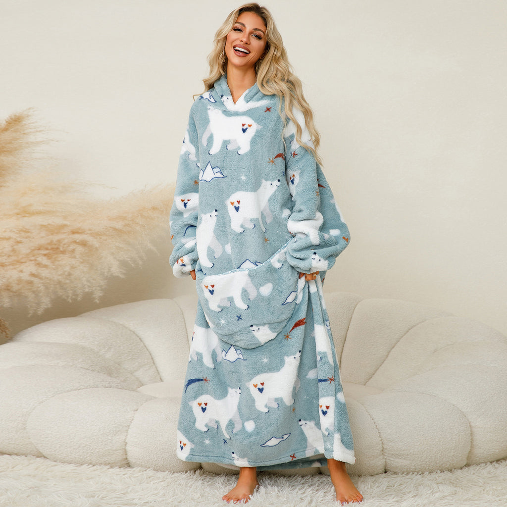 Thickened Pullover Pajamas Lingerie
