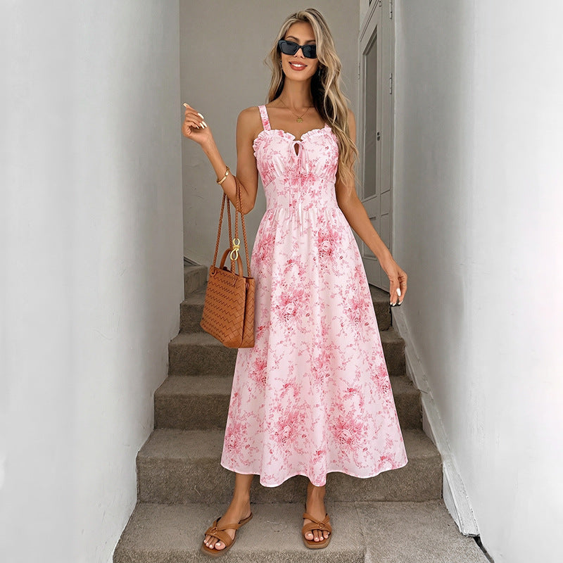 Women's Sling Floral Dress