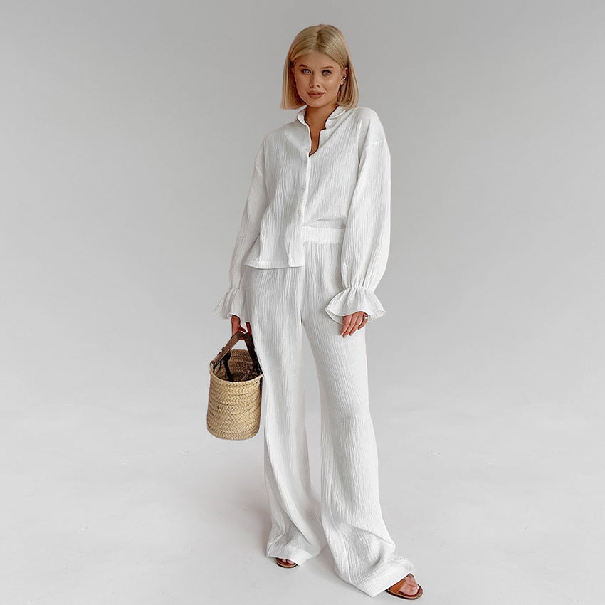 White Pajamas Lingerie