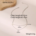 Steel Love Necklace