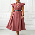 Women's Short Sleeve Summer Dress