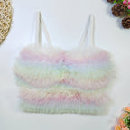 Rainbow on White Background