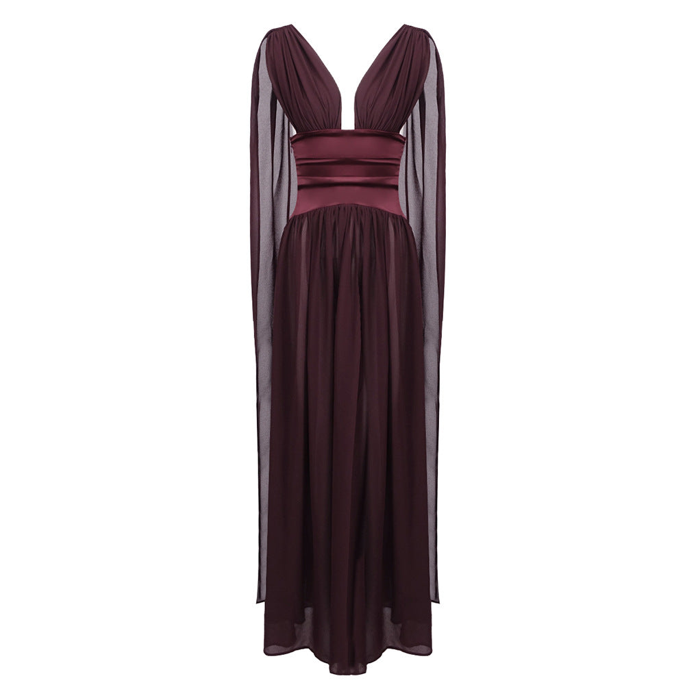 Women's Chiffon Sleeveless Dress