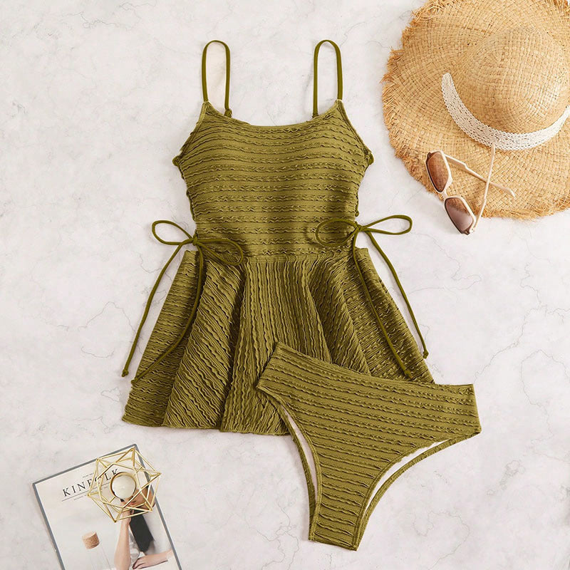 Suspender Dress Bikini Swimwear