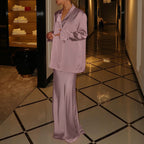 Satin High Grade Half Length Skirt Set