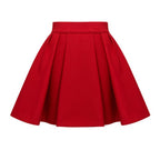Red overskirt