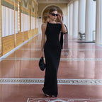 Women's Spring Elegant Sexy Sheath Dress Simple Lace Up Dress Women Clothing