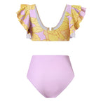 French Retro One-piece Swimwear