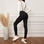 Women's Striped Knit Jumpsuit