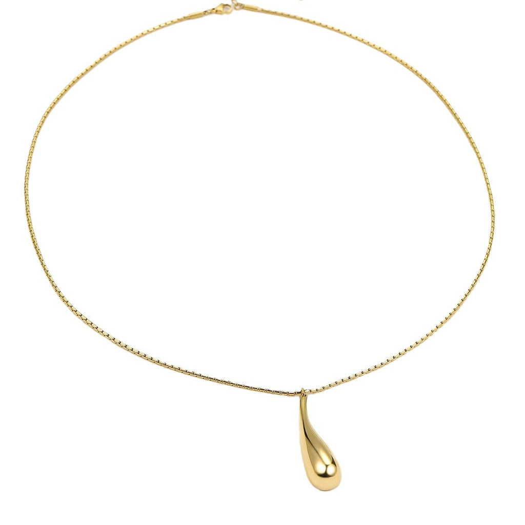 Water Drop Cutout Necklace