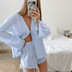 Autumn Long Pajamas Lingerie