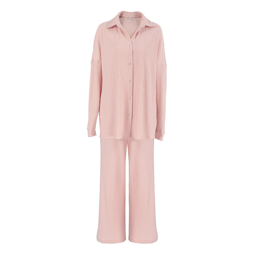 Knitted Casual Pajamas Lingerie