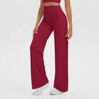 Yoga Pants High Waist Straight Pants Loose Slimming Wide Leg Pants Yoga Clothes