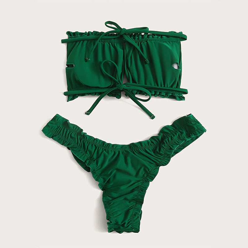 Lace One-piece Swimwear