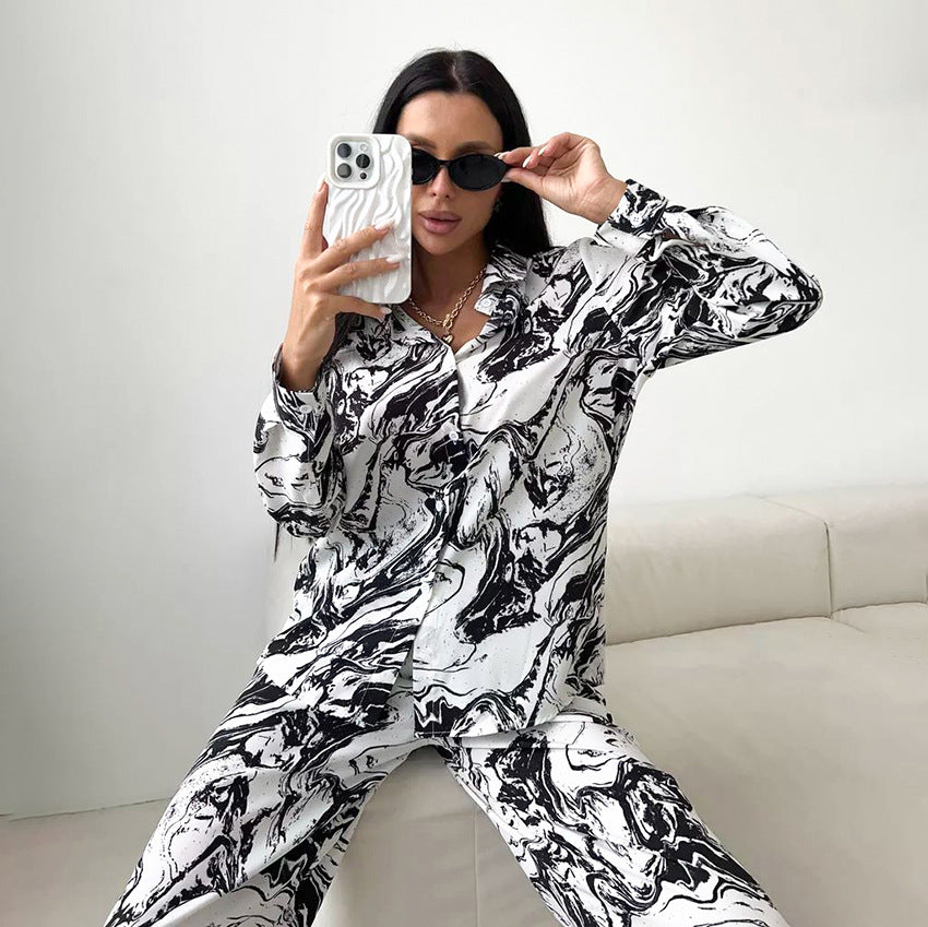 Satin Pajamas Lingerie