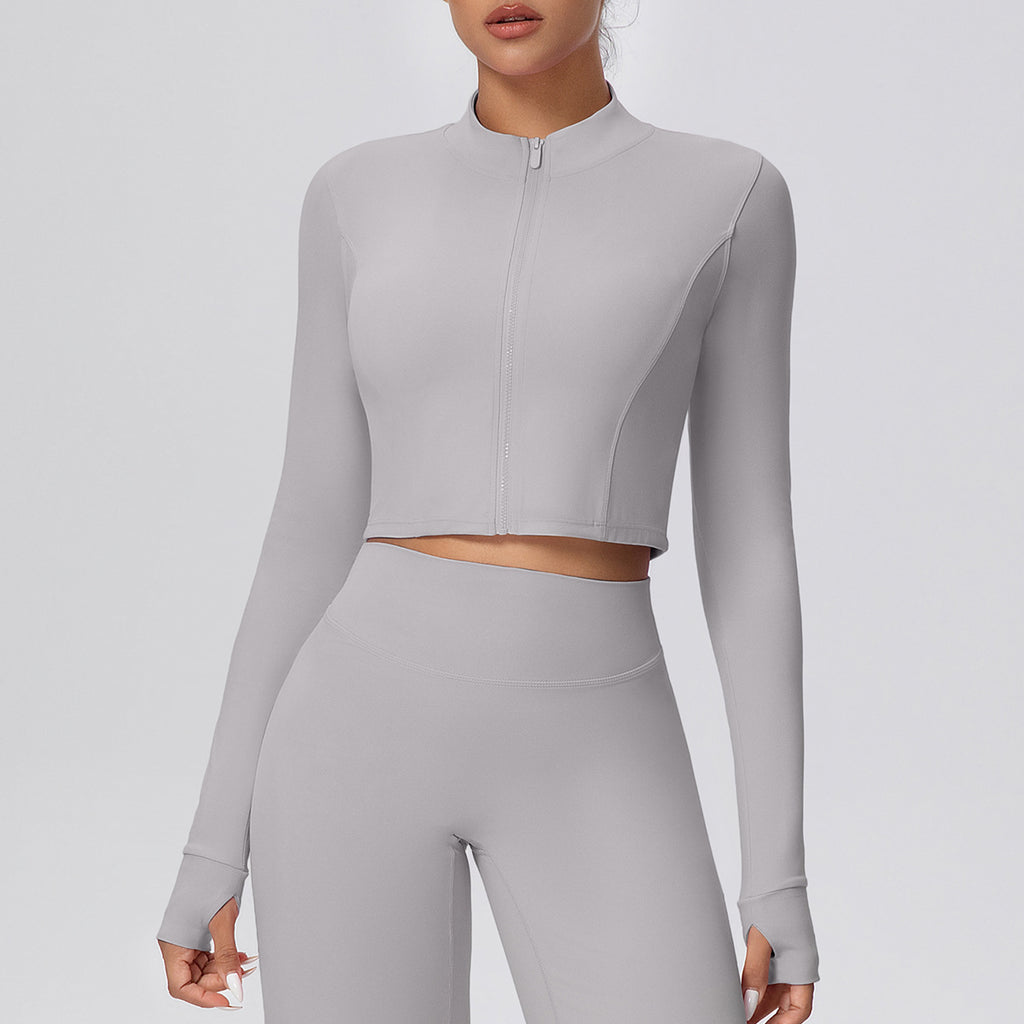 Short Coat-Frost Gray