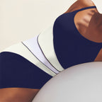 Stitching One-piece Swimwear