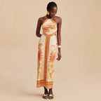Women's Lace Halter Dress