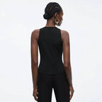 Women's Asymmetric Slim-Fit Cropped T-Shirt