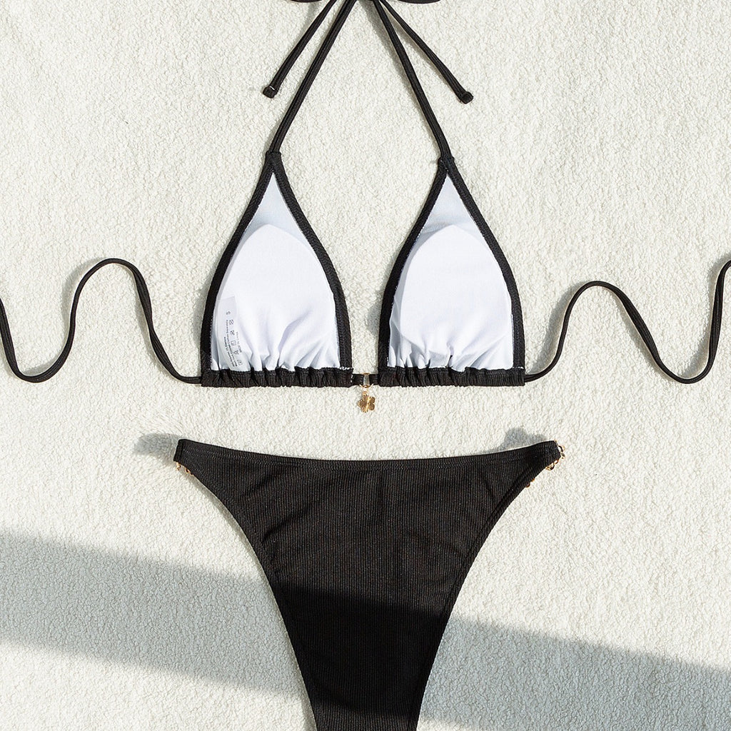Halter Strap Bikini Swimwear