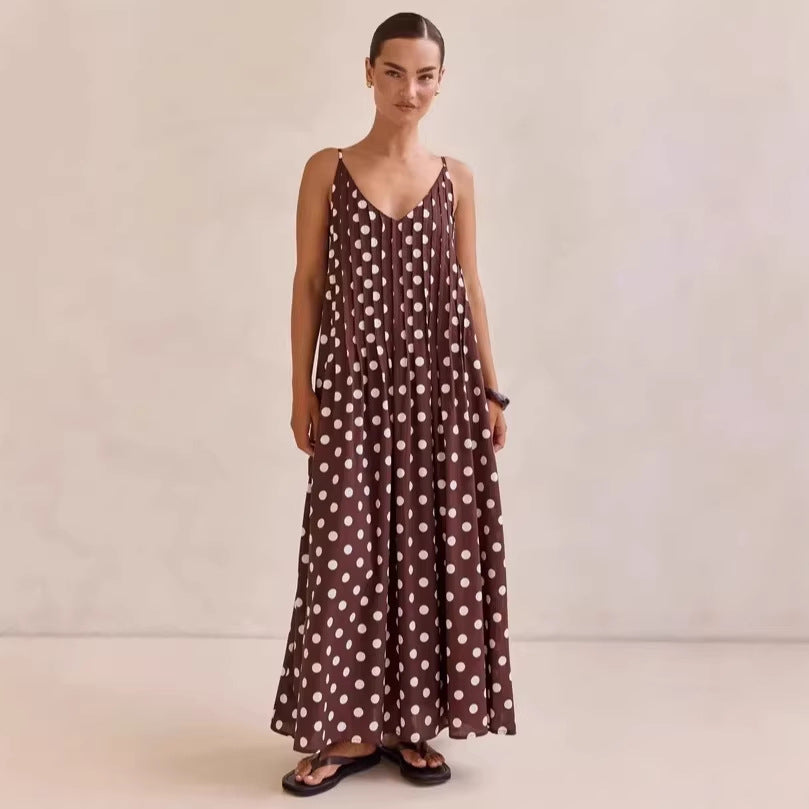 Women's Polka Dot Casual Dress
