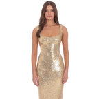 Women's Lace Backless Dress