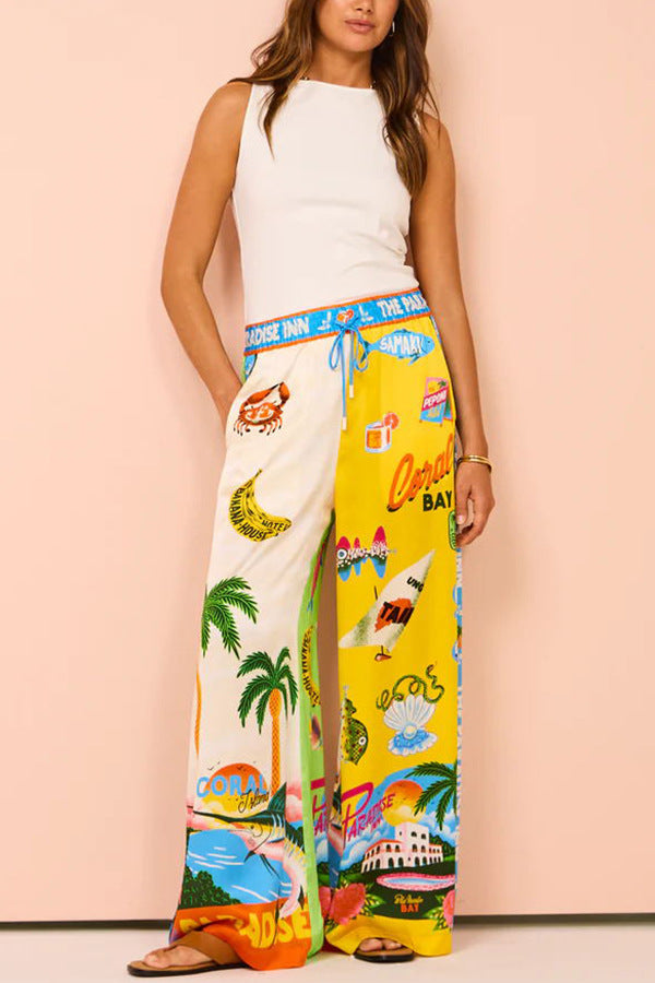 Multicolor Trousers