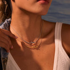 Twist Necklace 18K Gold Plating Minimalist Necklace Necklace