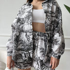 Printed Pajamas Lingerie