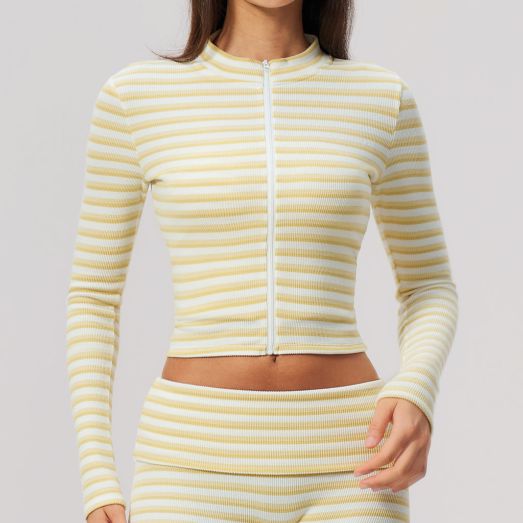 Mustard yellow and white