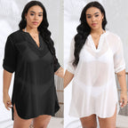 Women's Polka Dot Chiffon Dress