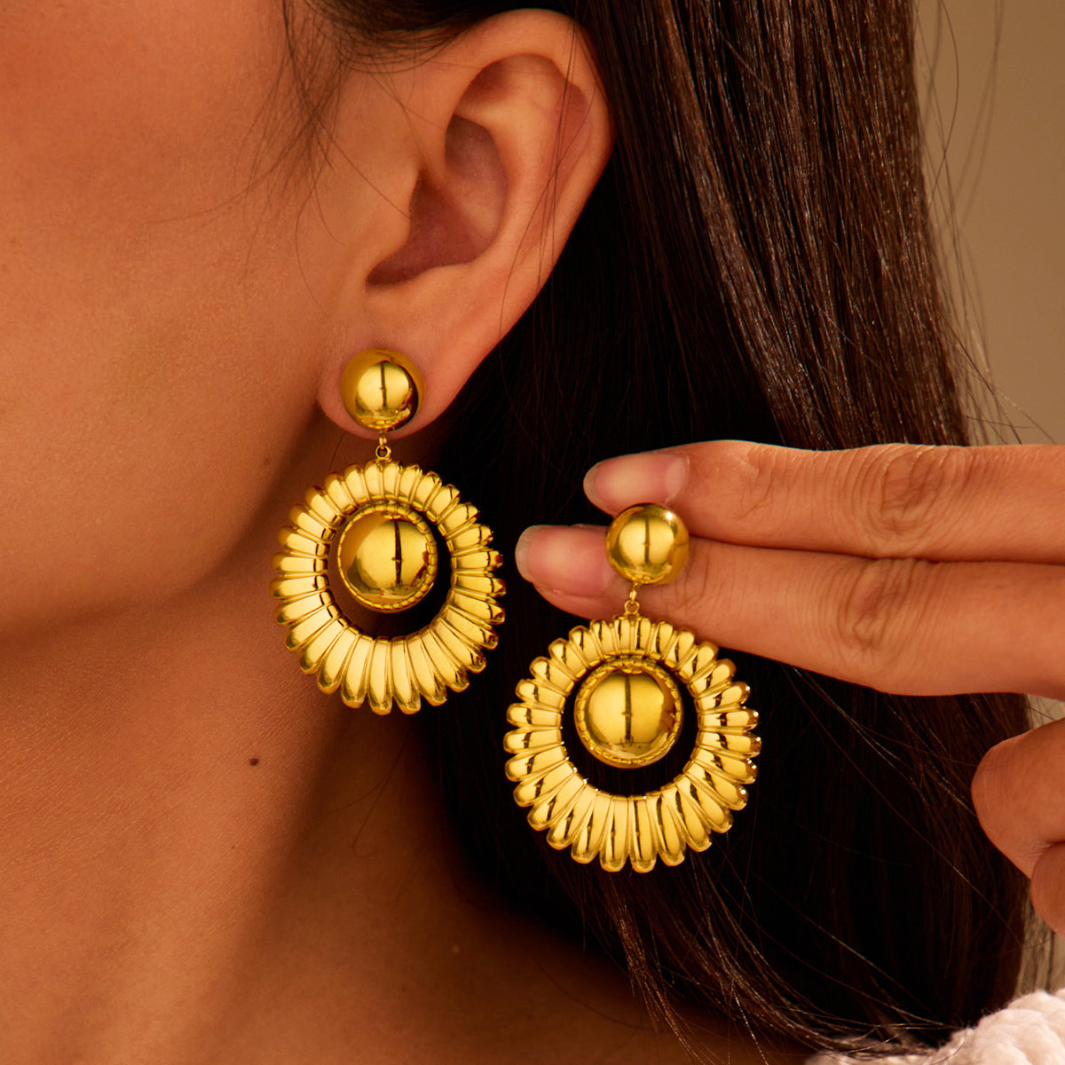 Gold Earrings