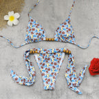 Vintage Floral One-piece Swimwear