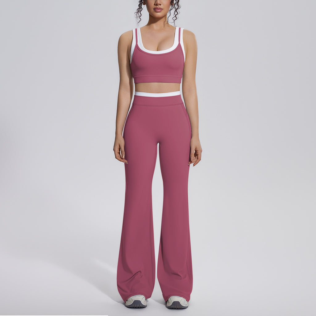 Women's Sports Bra & Yoga Pants Set