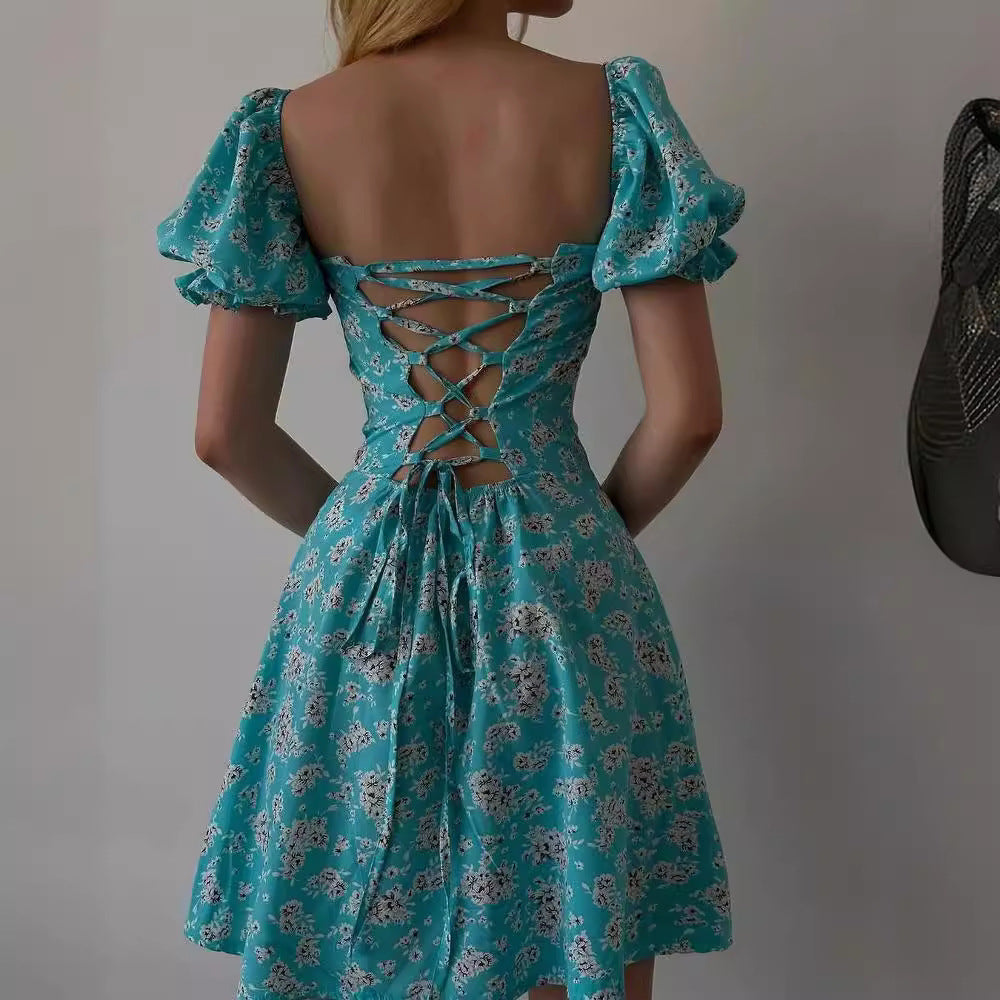 Women's Lace Floral Dress