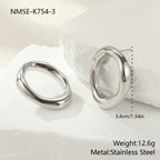 Steel Ear Studs